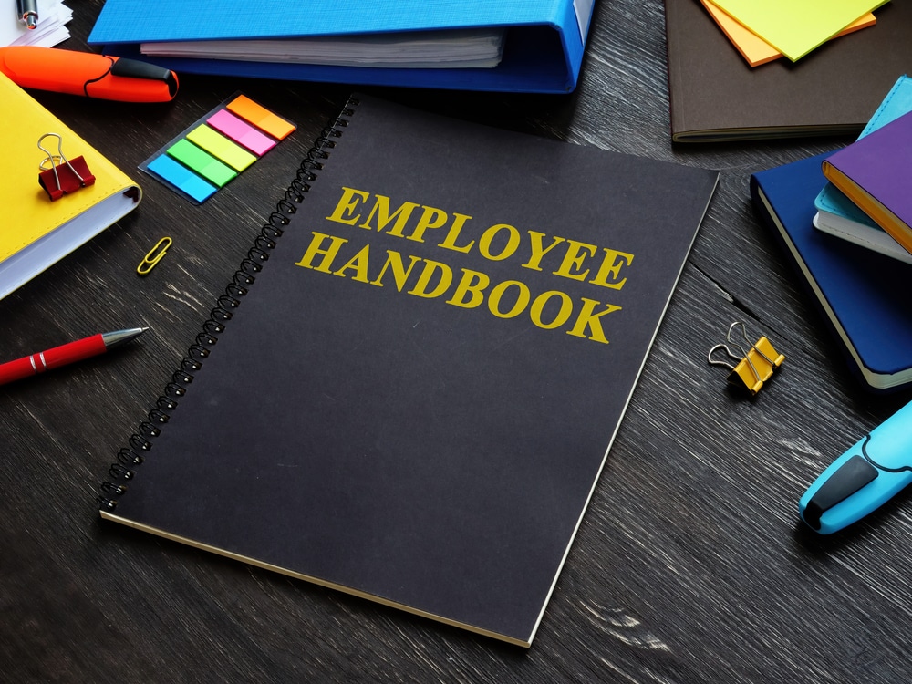 Employee,Handbook,And,Papers,With,Rules,And,Procedures.